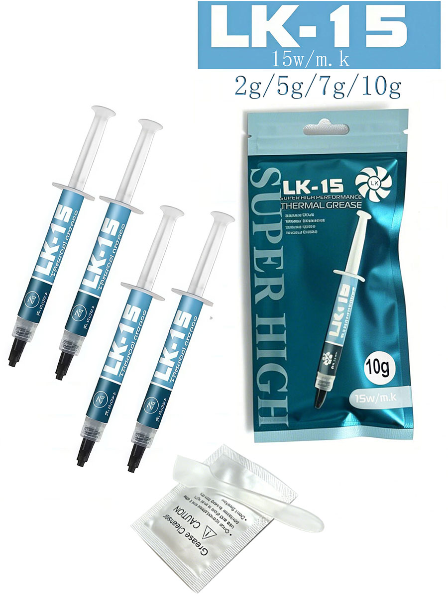 Thermal Paste Cpu - معجون حراري موصل LK-15 بقوة 15