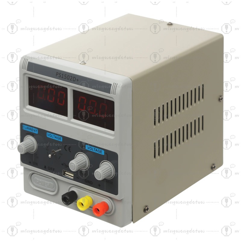Electronics Repair Lab - مصدر طاقة تيار مستمر قابل للتعديل