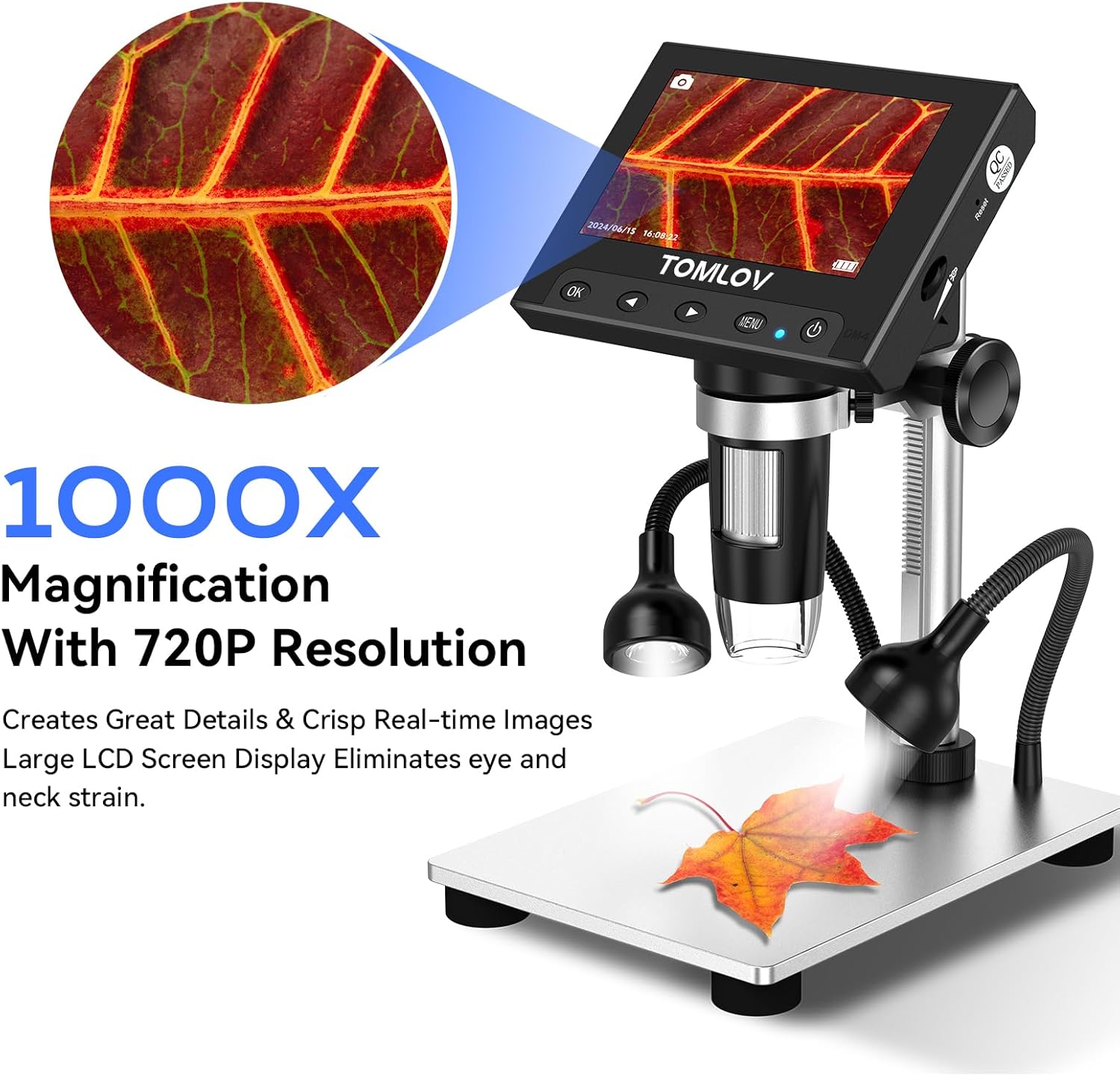 مجهر لحام إلكتروني رقمي احتراف - مراجعة Electronics Repair Microscope وسعره