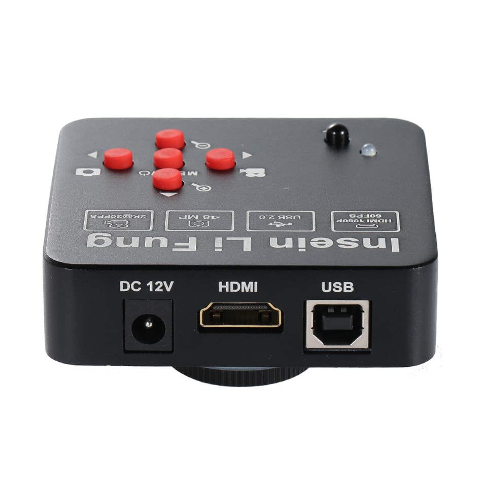 48MP كامل HD 1080P 2K 4K HDMI  - مراجعة Electronics Repair Microscope وسعره