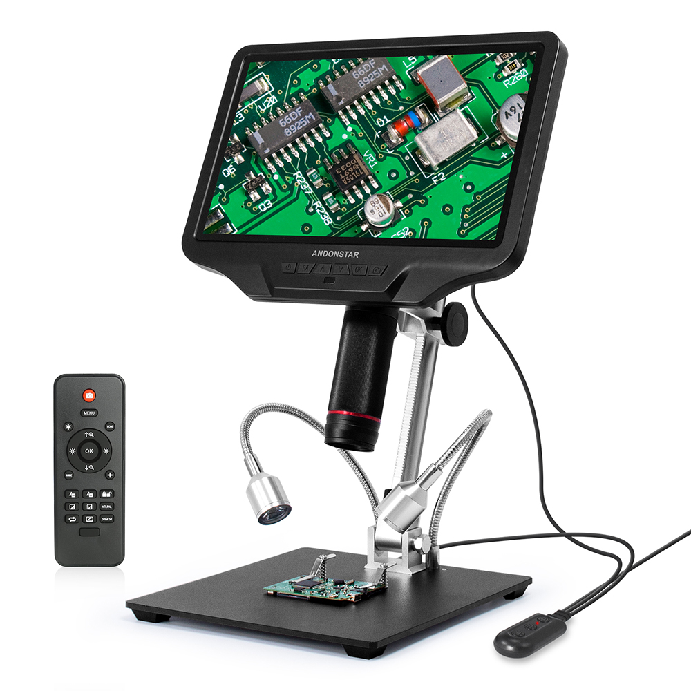 مجرب رقمي HDMI ، مجسبر إلكترون - مراجعة Electronics Repair Microscope وسعره