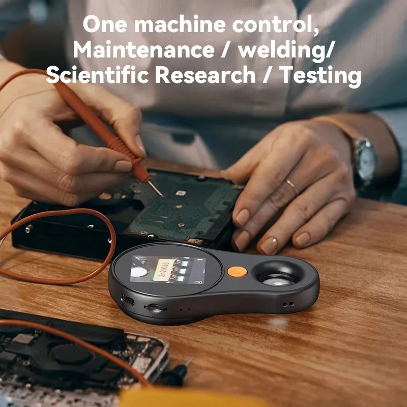 500X يده مجهر رقمي 2 بوصة IPS  - مراجعة Electronics Repair Microscope وسعره