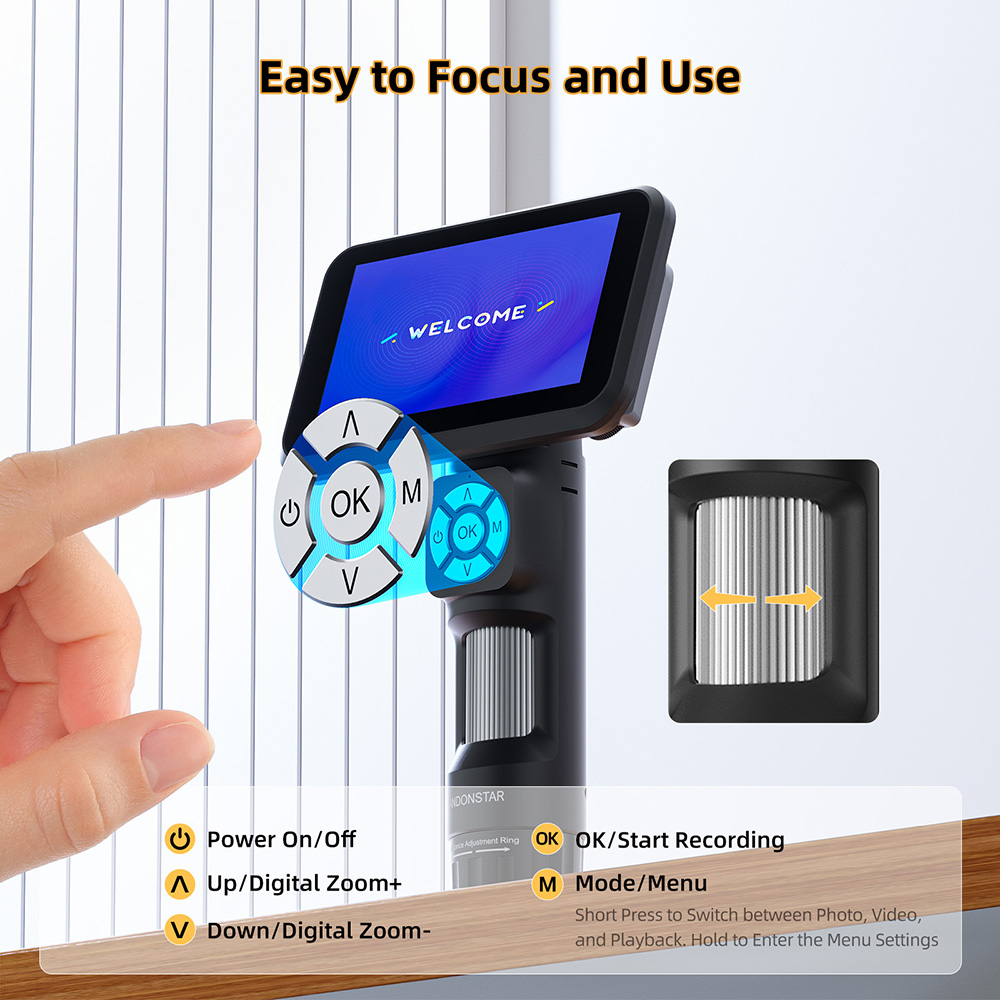 مجهر رقمي مرن Andonstar AD115  - مراجعة Electronics Repair Microscope وسعره