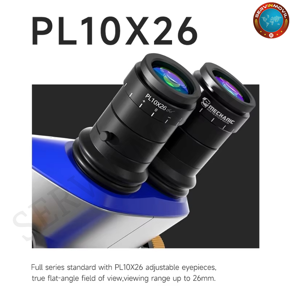 ميكانيكي سوبر X PRO-B11 ثلاثي  - مراجعة Electronics Repair Microscope وسعره