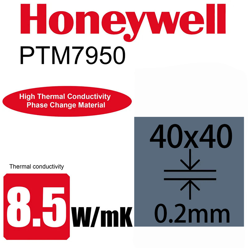 هانيويل PTM7950 8.5 واط 0.2 0. - مراجعة Thermal Paste Cpu وسعره